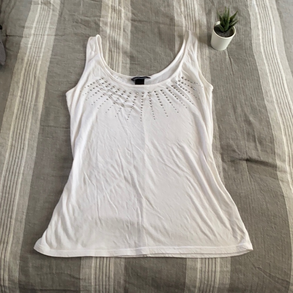 Mods international white tank